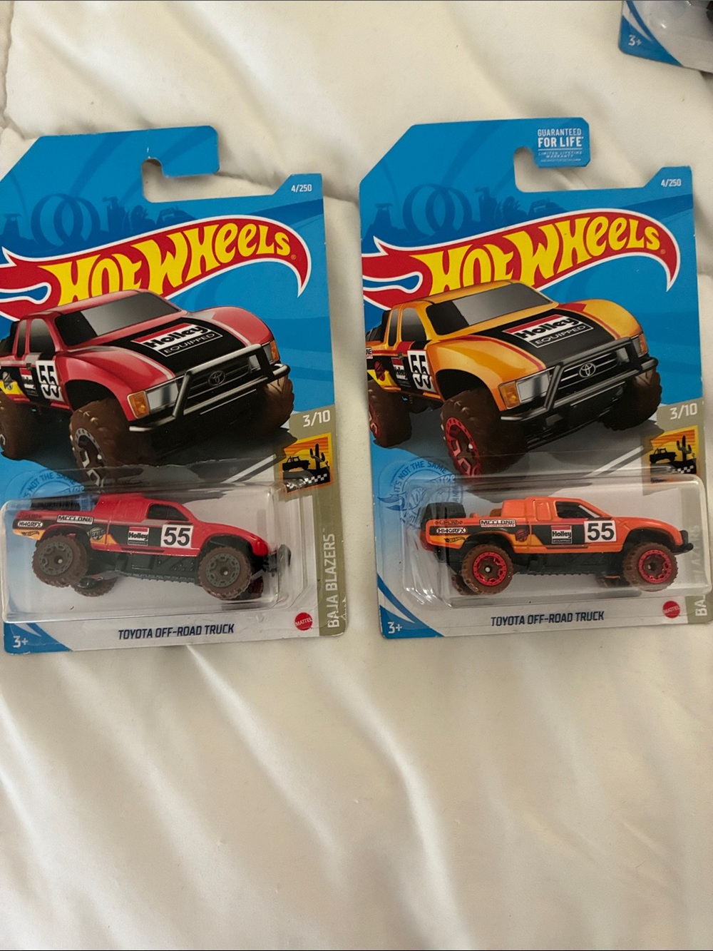 Toyota Off-Road Truck - Red and Orange (Pack of 2) 2020